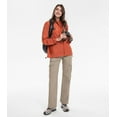 thumbnail image 3 of Moosehill Women's Cargo Pants Wide Leg High Waisted Work Hiking Casual Lightweight Stretch Khaki S, 3 of 12