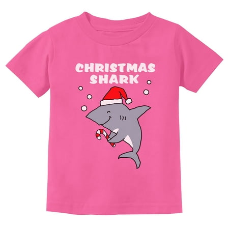 

Tstars Boys Unisex Christmas Shirts Gift Christmas Shark Cute Kids Family Holiday Shirts Xmas Party Christmas Gifts for Boy Toddler Kids Graphic T Shirt