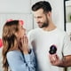 thumbnail image 1 of Xihbxyly Joyero En Forma de Corazón, Empaque Romántico para Regalo, Elegante Porta Anillos, Perfecto para Una Propuesta de Matrimonio o San Valentín, Decoración Elegante, Incluye Caja de Regalo, Jueg, 1 of 7