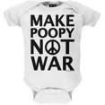 thumbnail image 1 of Make Poopy Not War Barboteuse Bébé, 1 of 1