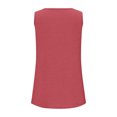 thumbnail image 4 of Diufon Womens Summer Tank Tops Trendy Loose Sleeveless Crew Neck Tops Casual Cotton Soft Tunic Shirts, 4 of 6