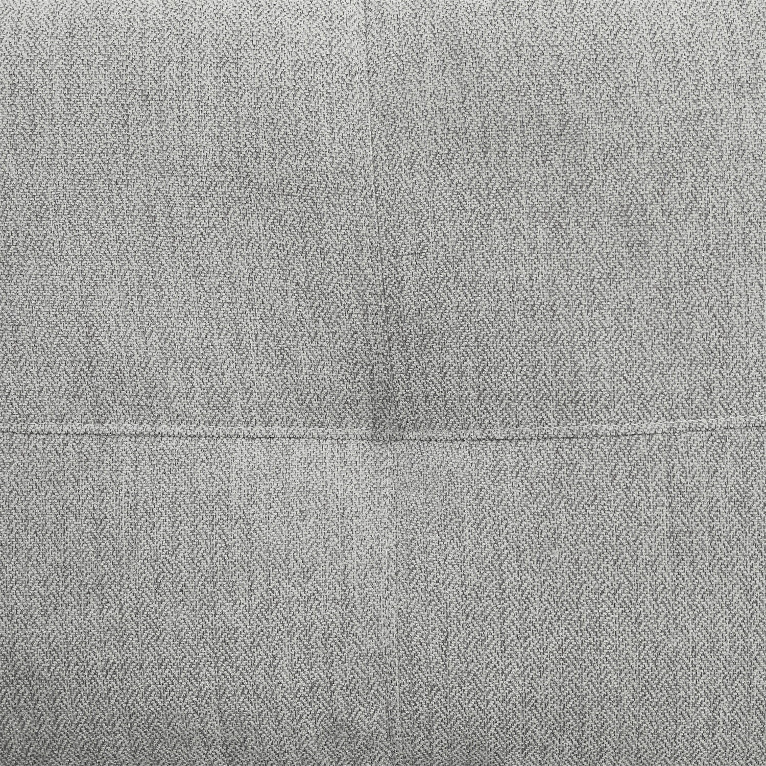 Hommoo Sofa Set, Flannel 3-Piece Couch Living Room Sofa Set, Light Grey