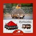 thumbnail image 2 of Chick Brooder Heating Plate and Bonus Foldable Anti-Roost Cone - Warms Up to 30 Chicks - Chick Heater with 25 Adjustable Heights and 42 Watts - Safer Alternative to Heat Lamps - 16" x 16", 2 of 9