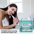 thumbnail image 5 of Estuche de viaje para cepillo de dientes compatible con Oral-B Pro 1000, 2000, 3000, 1500/para cepillo de dientes eléctrico Philips Sonicare ProtectiveClean 4100 5100, blanco (solo bolsa), 5 of 5