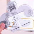 thumbnail image 4 of Paquete de 1 soporte de lectura y clip para libros de PC transparente con ángulo de inclinación de 12 grados para libros de hasta 7 cm de grosor (12 x 10 x 3 JASKFLY, 4 of 7