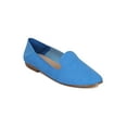 thumbnail image 1 of New Women Breckelles Roxxy-03 Nubuck Round Toe Slip On Flat Loafer, 1 of 5