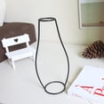 thumbnail image 2 of RYRDWP New Nordic Vase Black Minimalist Abstract Iron Brief Vase Flower Racks, 2 of 2