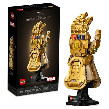 UPC: 0673419339872 | LEGO Marvel Infinity Gauntlet Set 76191  Thanos Glove with Infinity Stones  Collectible Adult Building Set  Avengers Gift for Adults and Teens