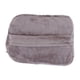 thumbnail image 1 of Manta de franela de felpa, ligera, transpirable, plegable, cálida, elegante, sencilla, suave, color gris claro, 1 of 8