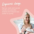 thumbnail image 4 of Tommee Tippee Made for Me Single Manual Breast Pump - Baby Bottle Included, 4 of 9