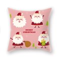 thumbnail image 1 of Kearding Funda de almohada de 2 piezas con estampado de elementos navideños, decoración de funda de almohada de poliéster lavable para sofá, funda de Kits de decoración para fiestas B-06735 Kearding HA007819-35, 1 of 6