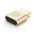 thumbnail image 1 of 4k Ultra High-definition Gold-plated Hdmi Virtualizer Portable Dummy Plug Edid Display Cheat Support All Systems gold, 1 of 4