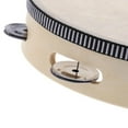 thumbnail image 4 of Hand Held Musical Tambourine Drum Bell with Metal Ringtone Percussion Drum Kids, 4 of 7