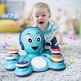 thumbnail image 3 of Musical Octopus Toy for Toddlers, Interactive Learning Instrument with 32 Music Modes, Lights & Sounds, 18+ Months, 3 of 9