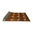 thumbnail image 2 of Ahgly Company Indoor Rectangle Abstract Orange Modern Area Rugs, 8' x 10', 2 of 4