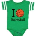 thumbnail image 3 of Inktastic I Heart Basketball Boys or Girls Baby Bodysuit, 3 of 5
