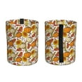 thumbnail image 2 of Kdxio Pumpkin Corn Daisy Car Trash Can Garbage Car Accessories Trash Can Car Waste Bin for for Driver and Passenger Any Vehicle, 2 of 7