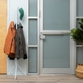 thumbnail image 3 of Mind Reader Freestanding Coat Rack, Multi-Hook Organizer for Office or Entryway, Metal, White, 3 of 9