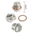 thumbnail image 2 of For M12/M14/M16 Magnetic Oil Shell Screws For Car RV Boat Motorcycle, 2 of 8