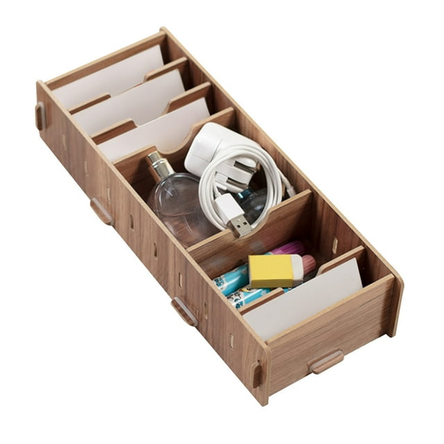 Oubit Boîte de Rangement de Bureau Boîte de Rangement de Bureau de Carte de Visite Innovante Adaptée à la Perfection