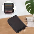 thumbnail image 2 of Monedero Clip de PU cuero Zulema negro, 2 of 8