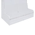 thumbnail image 6 of Queen Size Murphy Bed Frame with Cushion Under The Chair,  Upholstered Cabinet Bed, Wood Frame Wall Bed, Horizontal Murphy Bed for Guest Bedroom Apartments Studio Use, 6 of 8