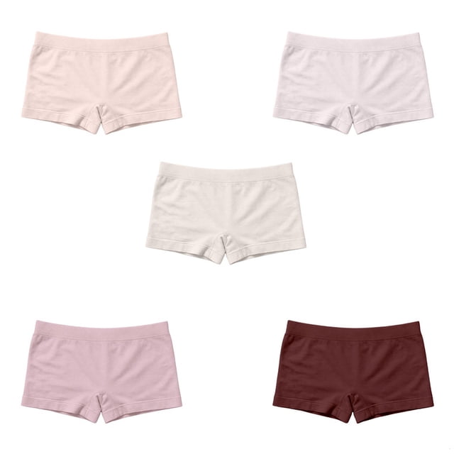 Bóxer Secret Treasures para Mujer, Seamless, Multicolor Talla CH 5 Piezas