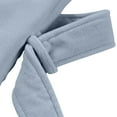 thumbnail image 5 of WMTBSRSW Mens Plush Fleece Flannel Robe Cozy Warm Kimono Bathrobe Fuzzy Male Spa Long Robe with Pockets Blue, 5 of 7