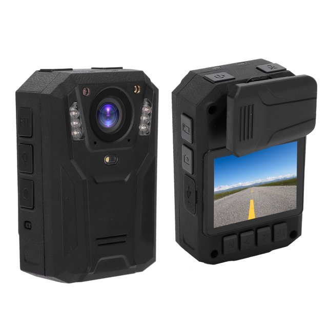 Cámara Corporal 1296P TFT Visión Nocturna IP67 Linterna LED Para Aplicación De La Ley En El Sitio, Grabadora Portátil Para Aplicación De La Ley Con Batería De 8 Horas