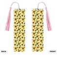 thumbnail image 2 of Kdxio Sunflowers Print Metal Tassel Bookmarks,Perfect Gift for Art Lovers and Bookworms Metal Bookmarks for Women, 2 of 8