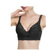 thumbnail image 1 of SOSTENES CHIC para Mujeres Copas Completas Transpirables Confort Encaje Floral Cobertura Completa Sin Almohadillas Con Aros Talla 40/90 Ajuste 38B/C Negro, 1 of 5