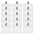 thumbnail image 2 of Agiferg Card Protector Immunization Record Cards Holder Clear Plastic Sleeve With Clip, 2 of 4
