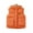 Orange, variant on CSCHome Baby Kids Winter Puffer Vest Coat for Boys Girls 3-8Y Toddler Warm Puffer Down Vest Jacket With Pocket Lightweight Hoodie Down Waistcoats Outwear Down Sleeveless Outerwear