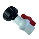 thumbnail image 1 of S60x6 IBC Adaptador de de jardín Alargar piezas de conector Reemplazo de accesorios de de agua Accesorio 32 mm Gloria adaptador de tanque de grifo, 1 of 4