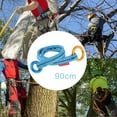 thumbnail image 5 of 2Pcs Arborist Friction Saver Loop Gear Equipment Lightweight Retrievable Anchor, Durable Camp Cambium Saver for Backpacking Outdoor Exploring Blue 90cm Orange 90cm, 5 of 8