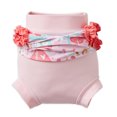 thumbnail image 3 of Splash About Baby Girl's Happy Nappy Swimsuit, One-piece Swimwear with Swim Diaper - Owl & The Pussycat, 3-8 Months, 3 of 6
