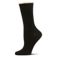 thumbnail image 2 of MeMoi Women's Prairie Lace Crew Socks - Womens - Female, 9-11, Black, 2 of 6
