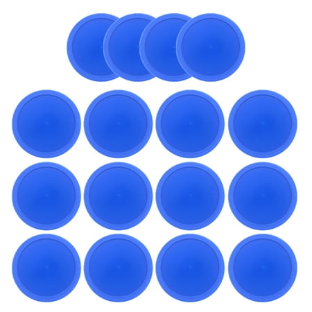 NICEXMAS 20pcs Air Hockey Pushers Pucks Air Hockey Table Mini Ice Hockey Piece Air Suspension Accessories Ball Tools for Outdoor (Blue)