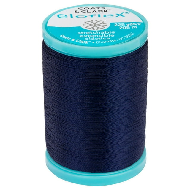 Coats & Clark Eloflex Stretch Thread, Nugrey, 225 Yards, PBT