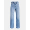 thumbnail image 5 of No Boundaries High-Rise Straight Leg Jeans, 32” Inseam, Women’s, 5 of 5