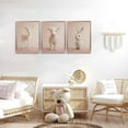 thumbnail image 3 of Pink Nursery Animal Canvas Wall Art Baby Room Cute Posters Prints Pink Deer Sheep Rabbit Paintings Wall Decor Pictures Artwork for Girls Room Bedroom Home Decoration Prepare, 3 of 6