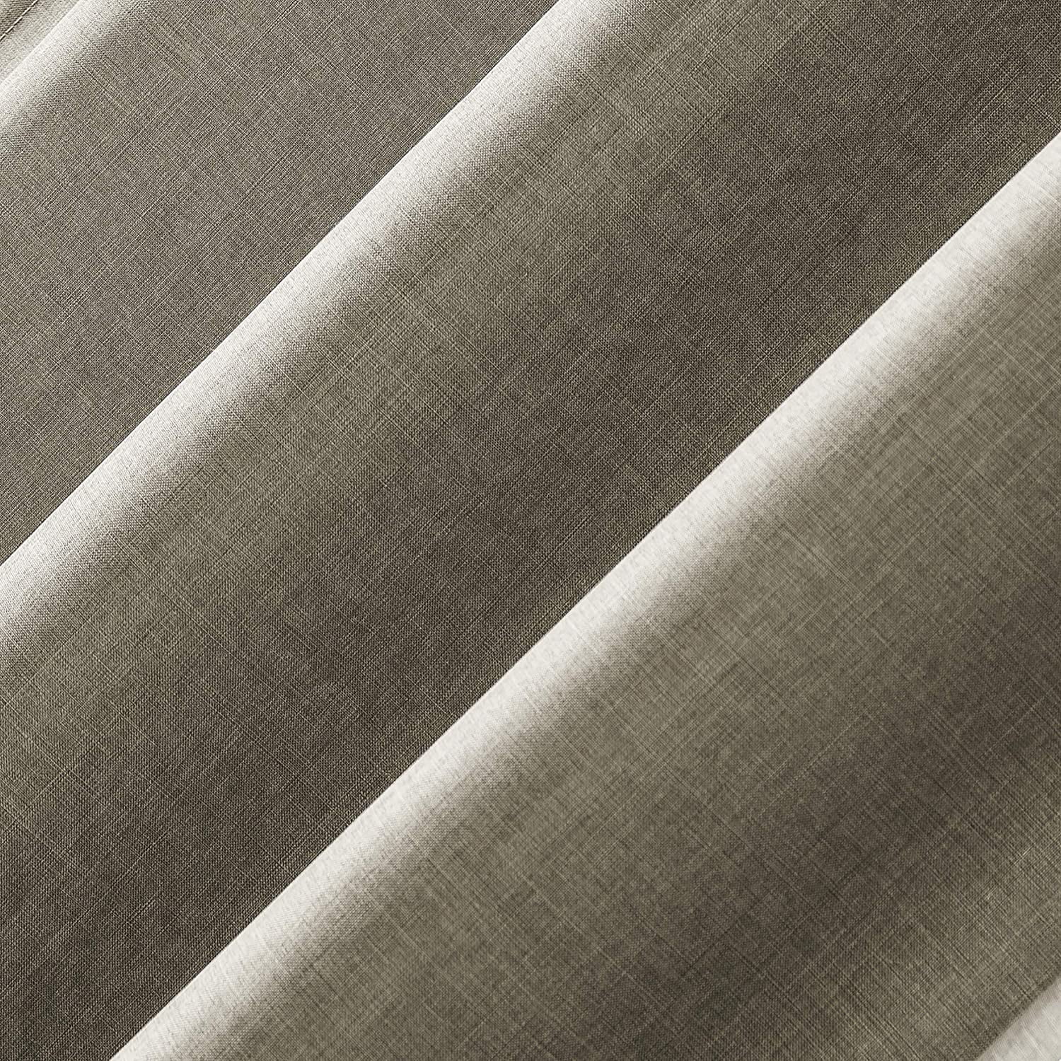 No. 918 Farrell Tab Top Semi-Sheer Curtains 40" x 84", Barley
