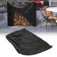 thumbnail image 4 of Firewood 600D Oxford Cloth Cover, Drawstring Design Firewood Rack Cover  For Storage Firewood, 4 of 8