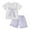 C3 Purple spring outfit toddler girl 2t, variant on Toddler Baby Girl Summer Clothes Short Sleeves T-Shirt Tops and Ruffled Shorts Set Cute Summer Outfits 2Pcs Baby Girls' Clothing Sets Ruffle Shorts 2T