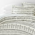 thumbnail image 4 of Noble Linens Gray Arrow Dreams 3-Piece 3-Piece Duvet Cover Set, King/Cal King, 4 of 10