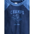 thumbnail image 2 of Wonder Nation Baby Boys' Graphic Cotton Bodysuit with Long Raglan Sleeves, Sizes 0M-24M, 2 of 4