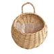 thumbnail image 4 of Maceta Mimbre para en La Pared Jarrón Tejido Cesta Decorativa Color Blanco 5 Uds., 4 of 8
