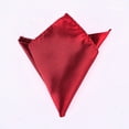 thumbnail image 3 of 5PCS Men's Pocket Square Solid Color Soft Pocket Handkerchief Suit Handkerchief, 3 of 7