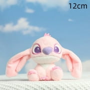 Anime Lilo & Stitch Couple Models Cartoon Stuffed Plush Dolls Anime Plush Baby Toys Pendant Toys Kawaii Kids Birthday Gift 11