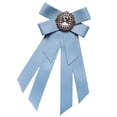 thumbnail image 3 of Corbata de lazo para mujer Yinane azul, 3 of 8